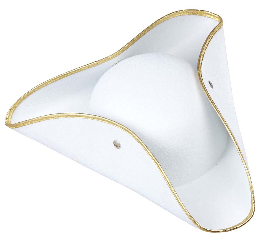 White Tricorn Hat